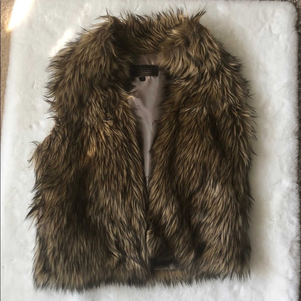 Faux Fur Vest
